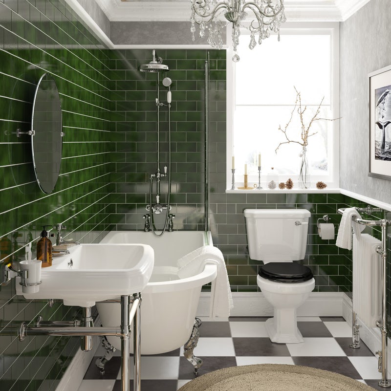 Get the Look: Vintage Chic ideas for a small bathroom