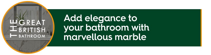 Add elegance to your bathroom with marvellous marble
