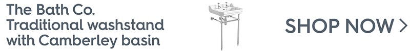The Bath Co. Traditional washstand with Camberley basin