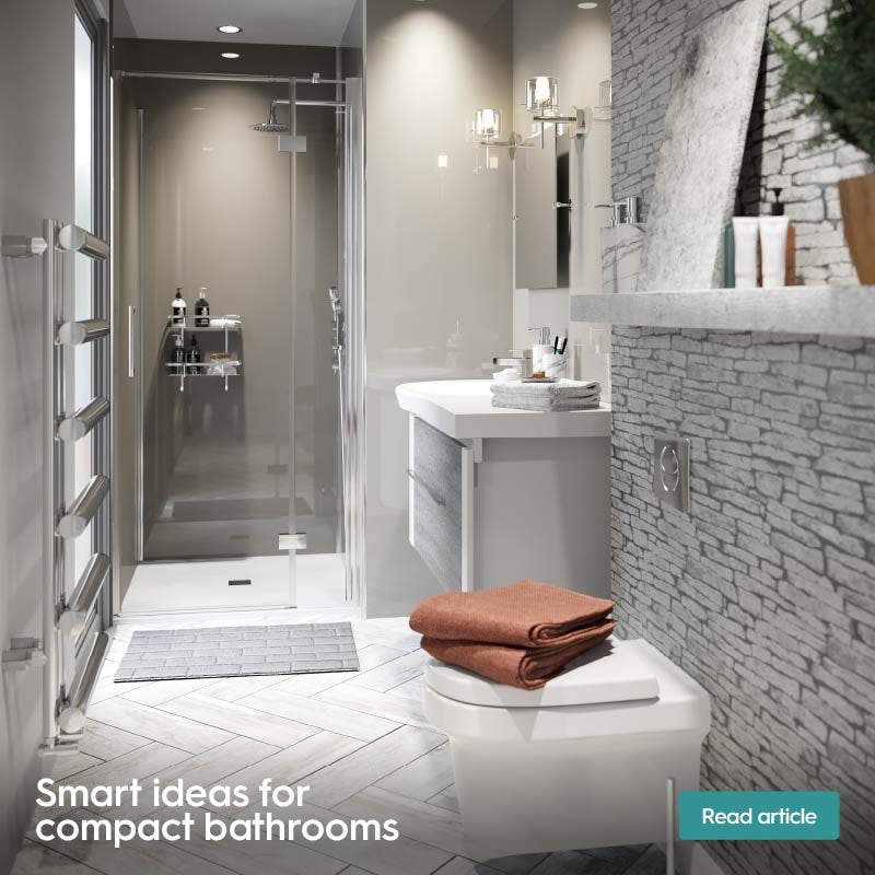 Smart ideas for compact bathrooms