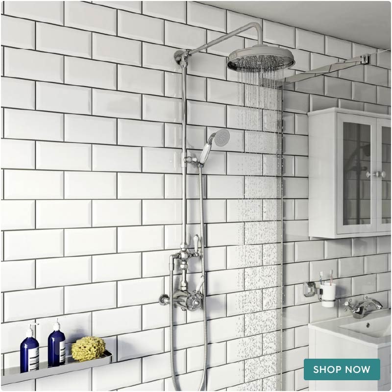 The Bath Co. Dulwich riser shower system