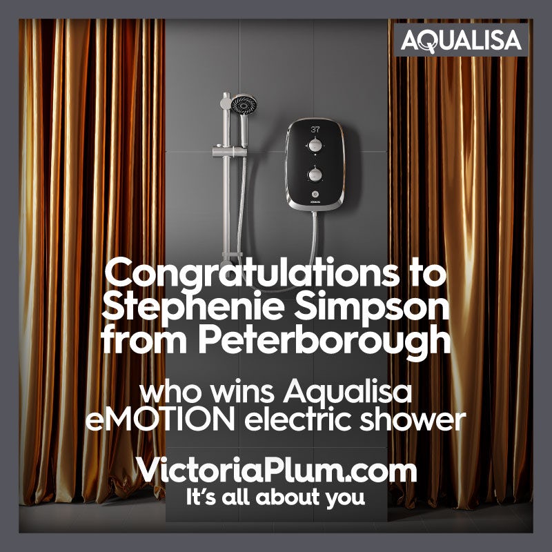 Aqualisa eMotion electric shower winner