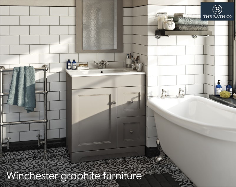 Winchester graphite bathroom furniture 2019