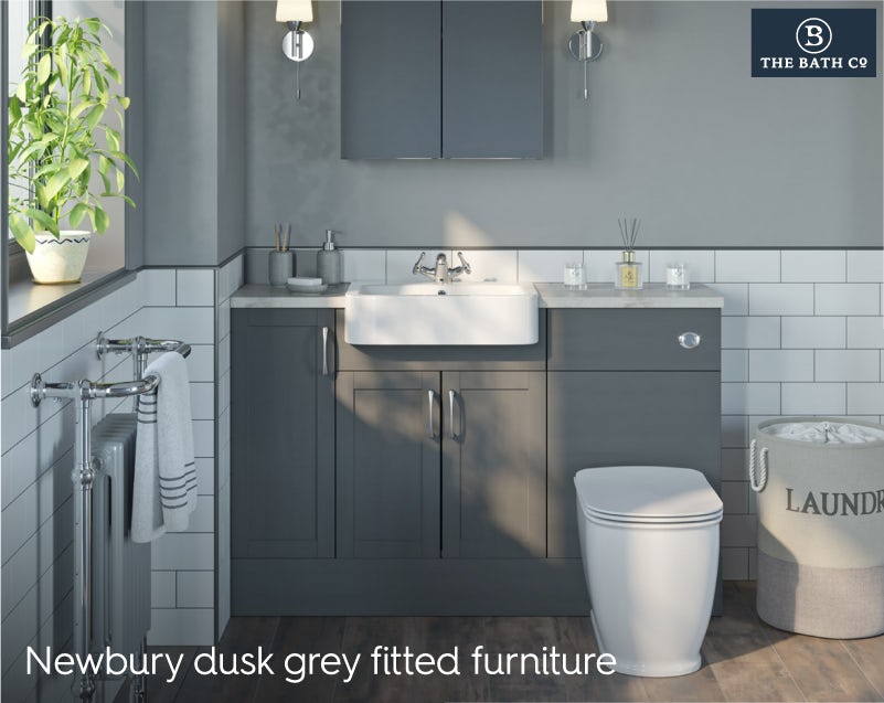 Newbury dusk grey fitted furniture