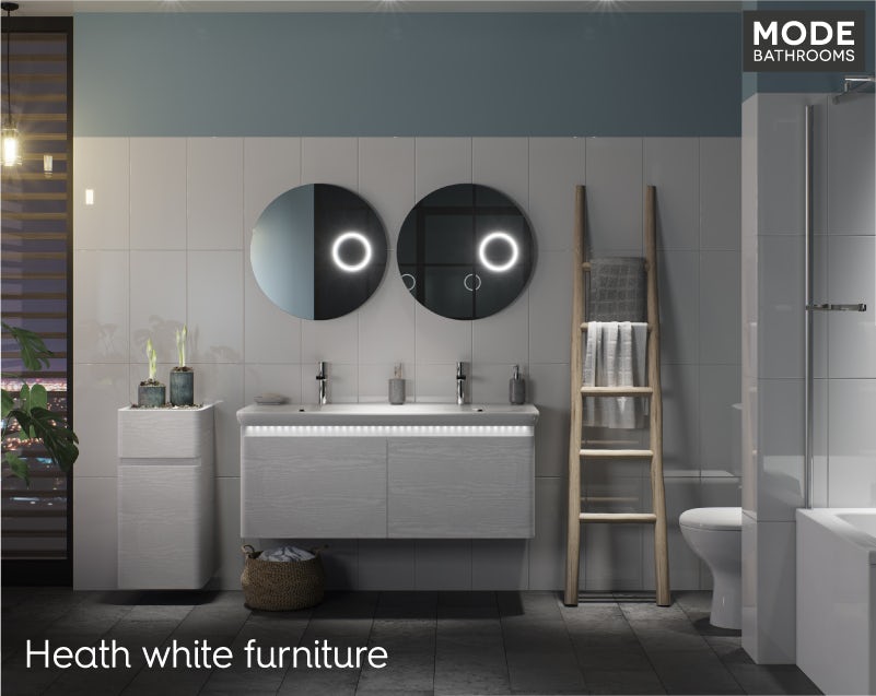 Heath white bathroom furniture 2019