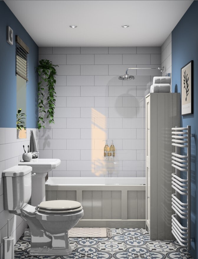 We'll revise and refine your bathroom design