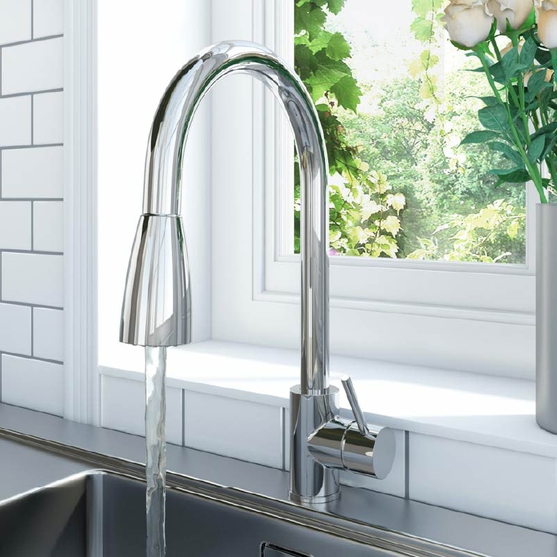 Schon Barra pull out kitchen mixer tap