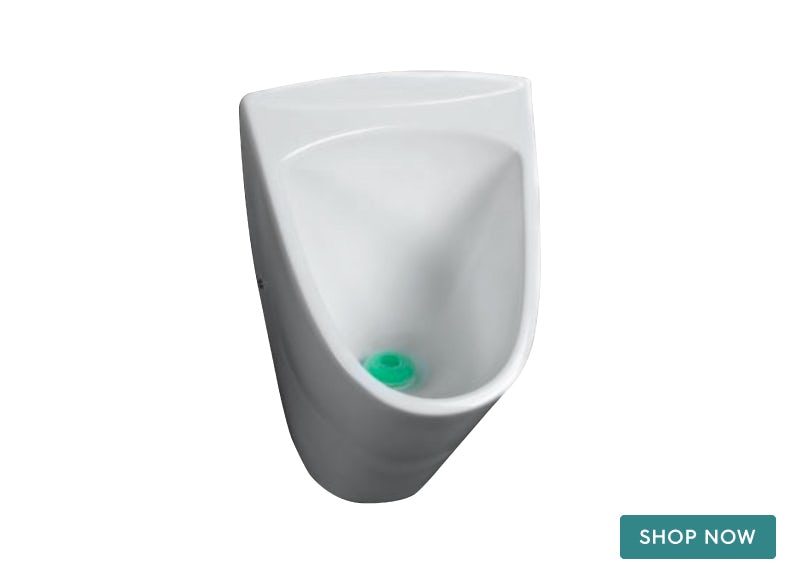 RAK Venice waterless urinal with waste system and cartridge