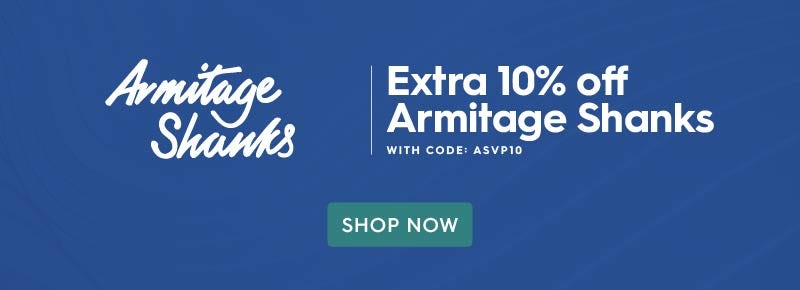 Extra 10% off Armitage Shanks for Victoria Plum Trade customers