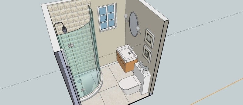 Use the software to plan your dream bathroom