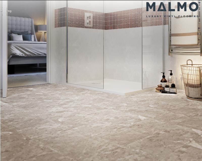 Malmo Rigid click tile embossed &amp; matt 5G Greta flooring 5.5mm