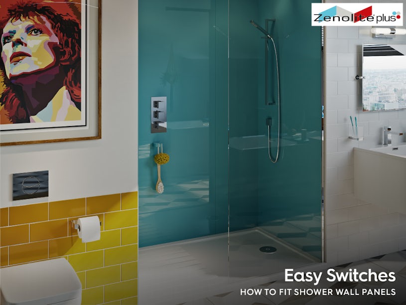 Zenolite Plus acrylic shower wall panels