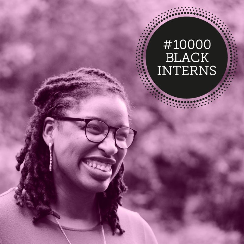 Find out more about #10000BlackInterns