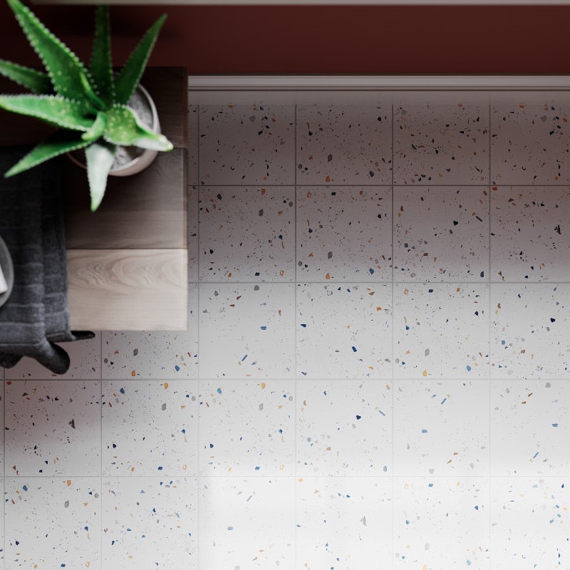Terrazo tiles 2023 bathroom trends