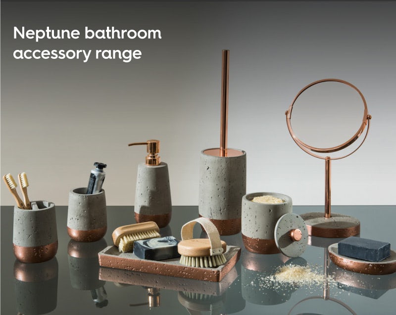 Neptune bathroom accessory range