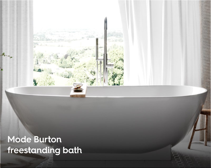 Mode Burton freestanding bath 1800 x 800
