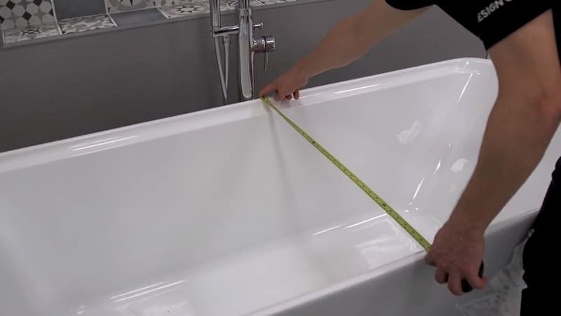 Measuring the bath width