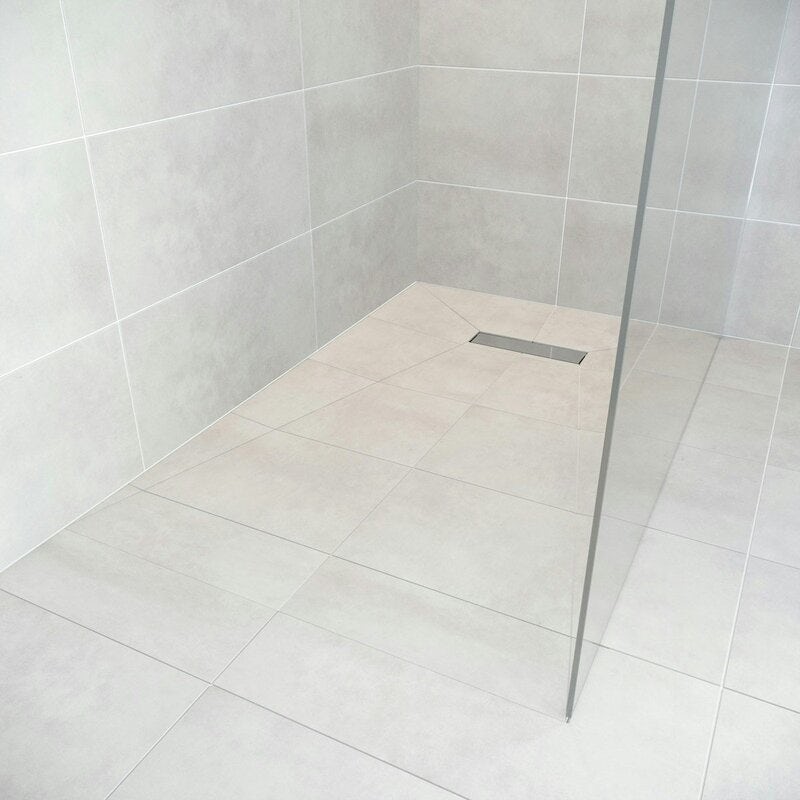 Wet room shower trays