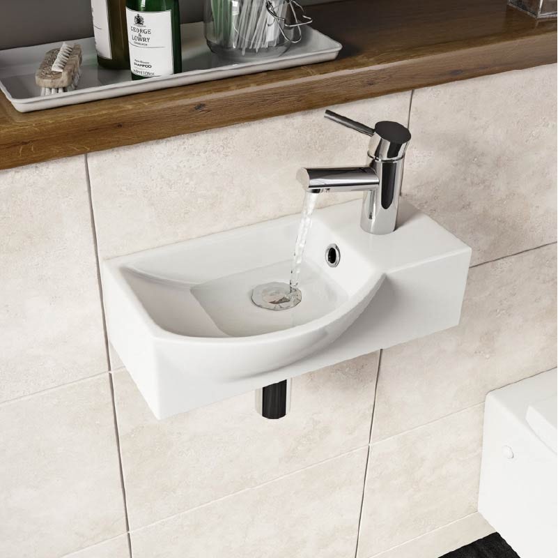 Orchard Constance 1 tap hole basin 405mm