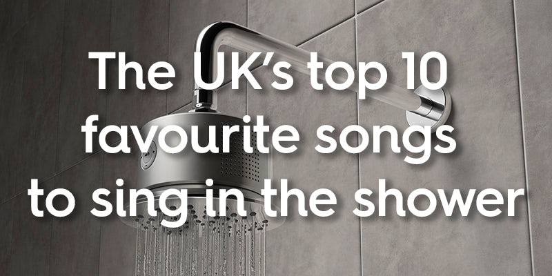 The UK's top 10 favourite songs to sing in the shower