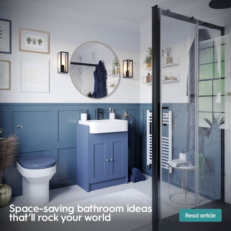 Space-saving bathroom ideas that’ll rock your world