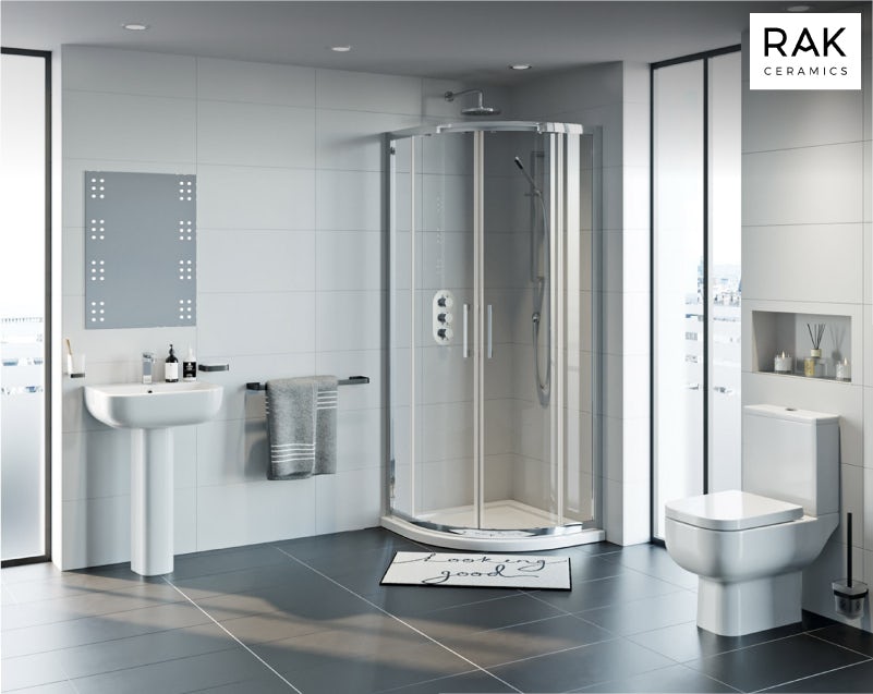 RAK Series 600 and Mode complete shower enclosure suite