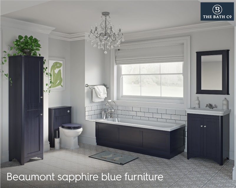 Beaumont sapphire blue furniture