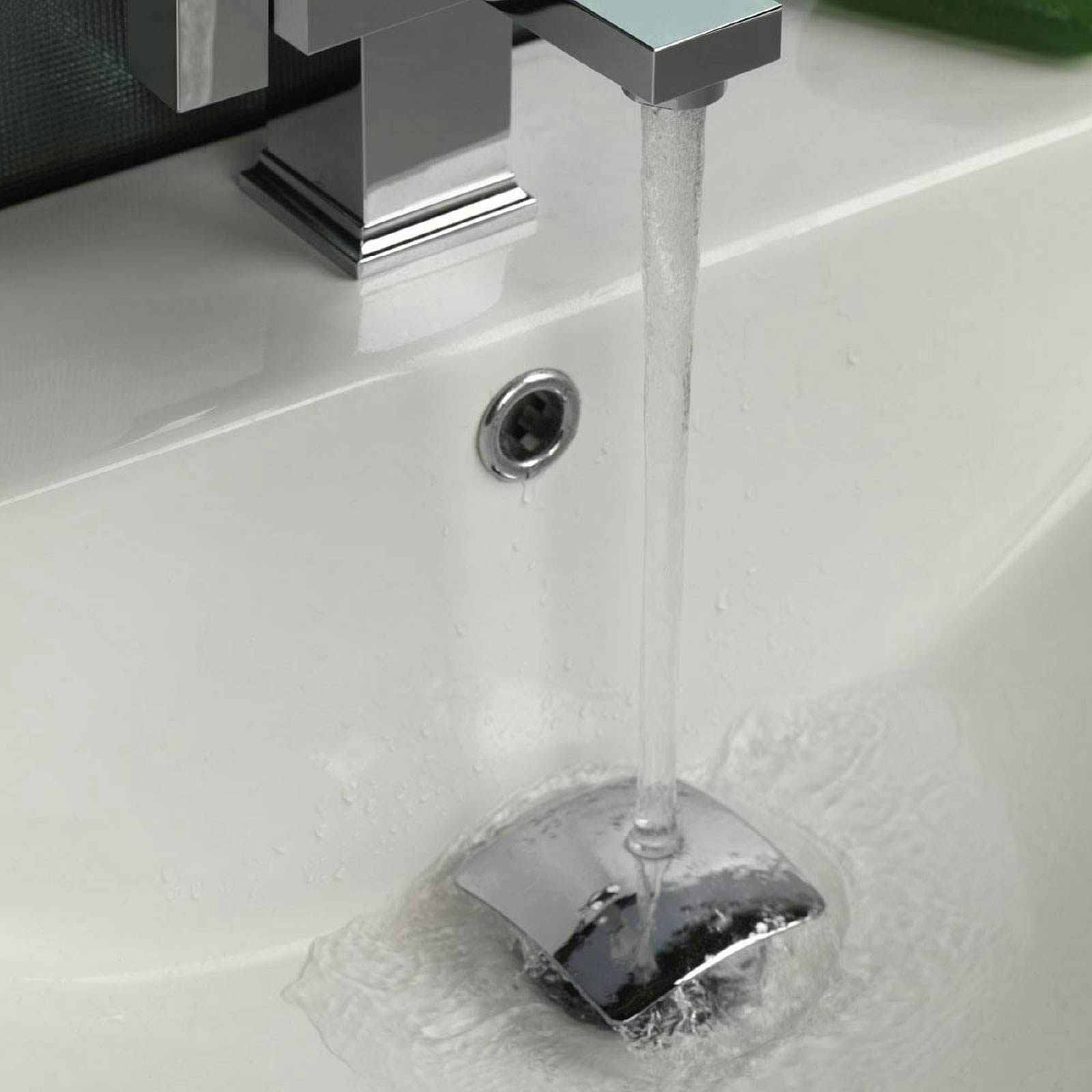 Mode Square slotted waste for basins with overflow