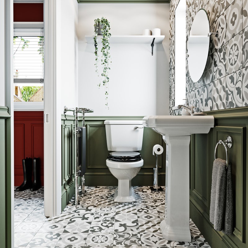 Victorian traditional downstairs toilet ideas