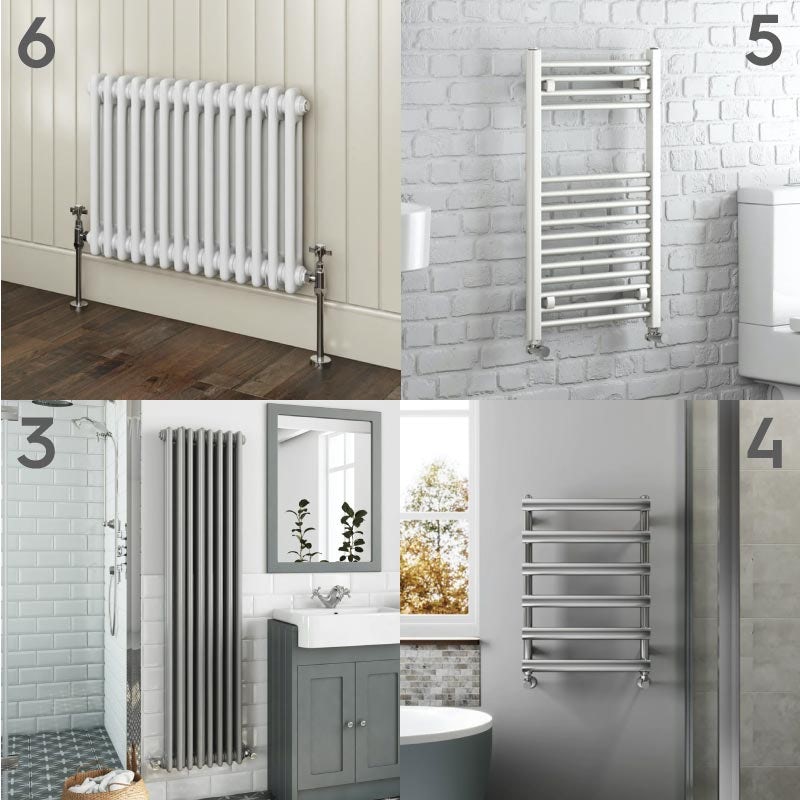 The best radiators and heated towel rails for bathrooms