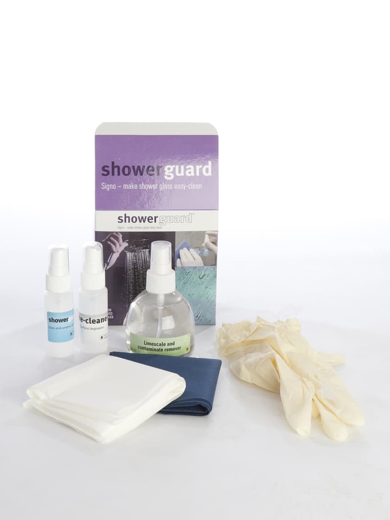 Showerguard easy clean bathroom coating kit