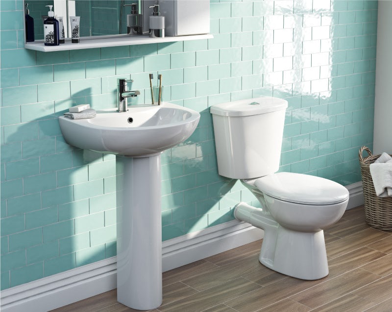 Measure the space around your toilet and basin
