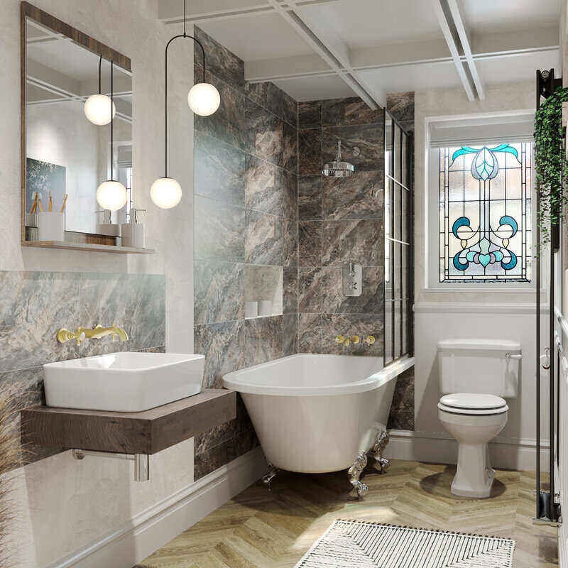Quiet Luxury small bathroom ideas