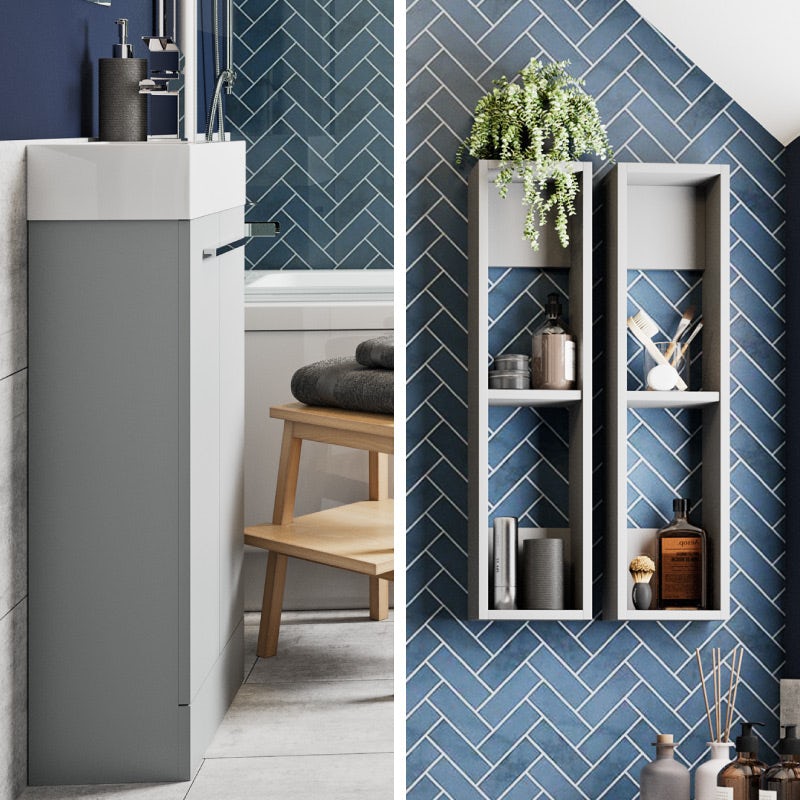 Storage for your fledgling family bathroom