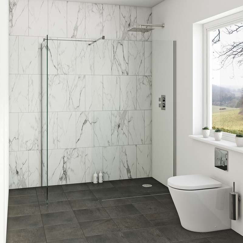 Orchard luxury 8mm wet room enclosure glass panel packs