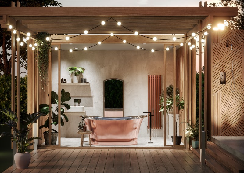 Go Alfresco! Outdoor bathing bathroom ideas