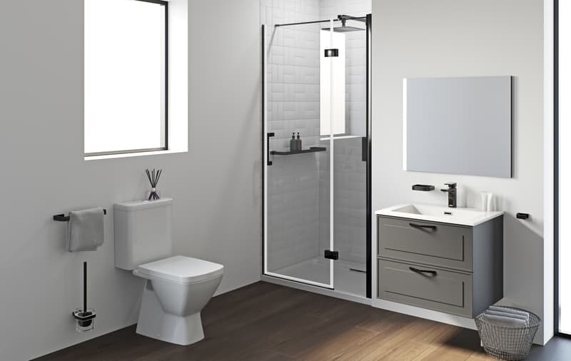 Meier grey bathroom furniture