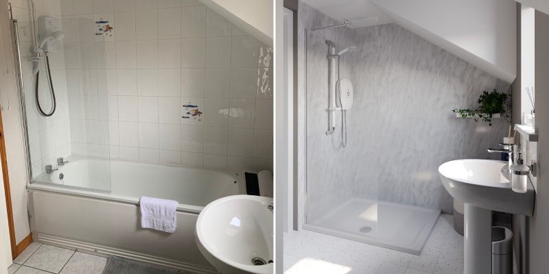 Designing a new bathroom for Bringing Hope to People with Cancer