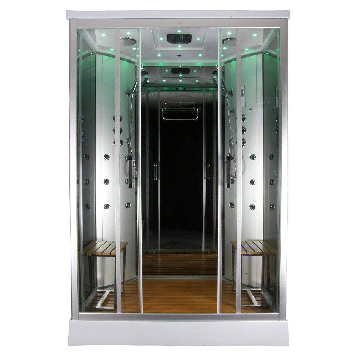 Insignia rectangular steam shower cabin 1400 x 900
