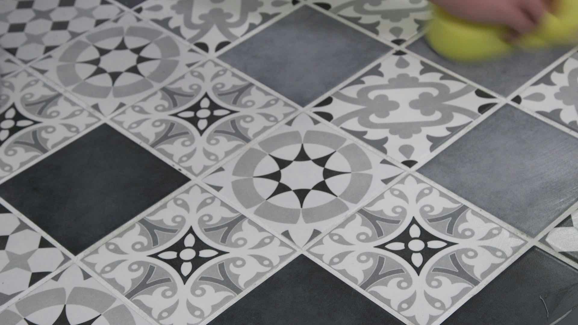 Wiping your tiles