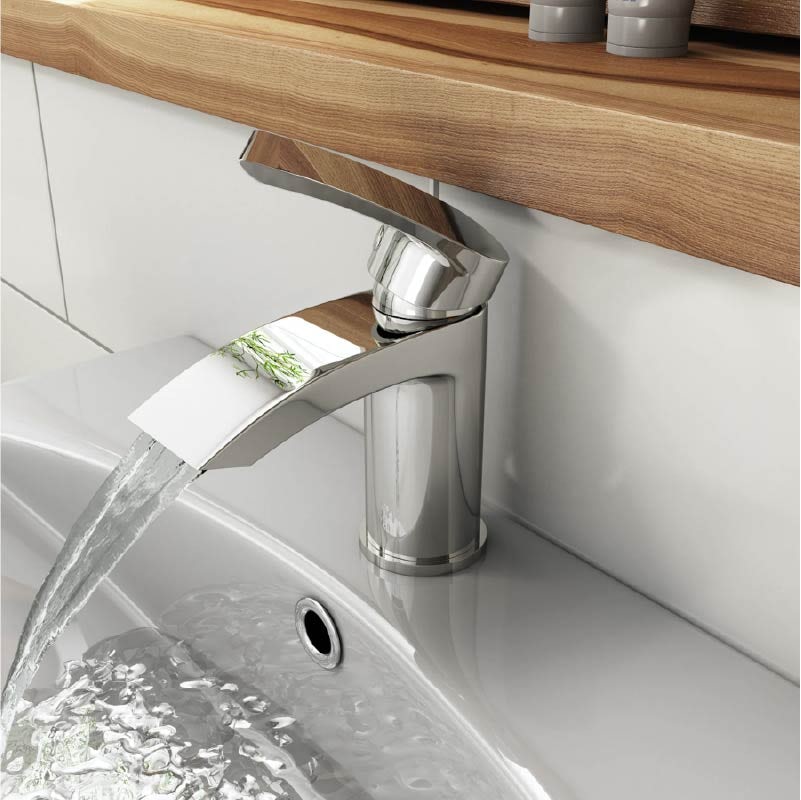 Orchard Wye round cloakroom basin mixer tap