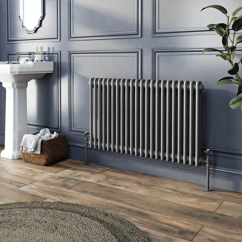 The Heating Co. Corso anthracite grey 2 column radiator