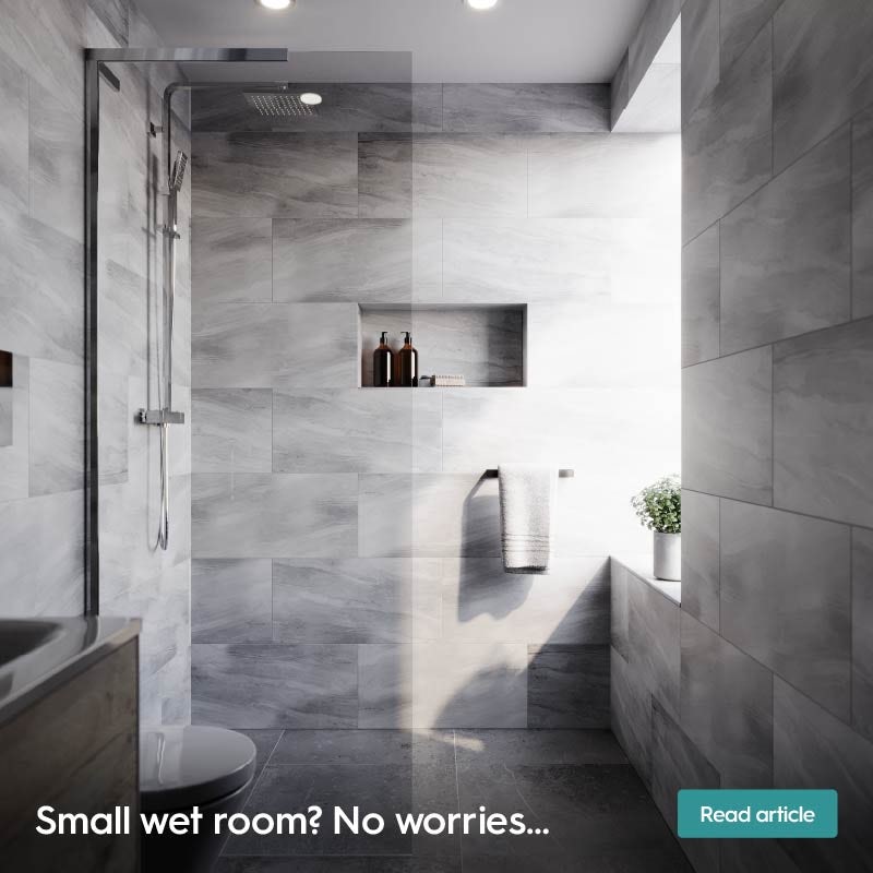 Small wet room? No worries…