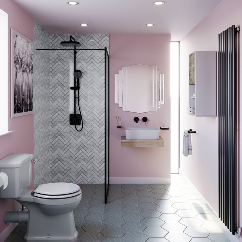 Small pink bathroom ideas