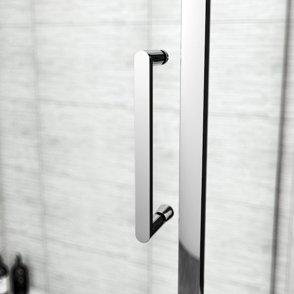 Mode Levien 8mm easy clean left handed rectangular sliding shower enclosure