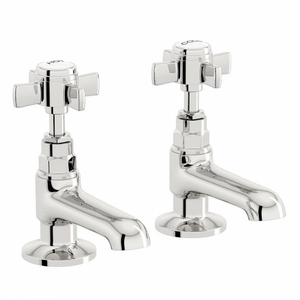 Dulwich Basin Tap and Bath Shower Mixer with Standpipe Pack