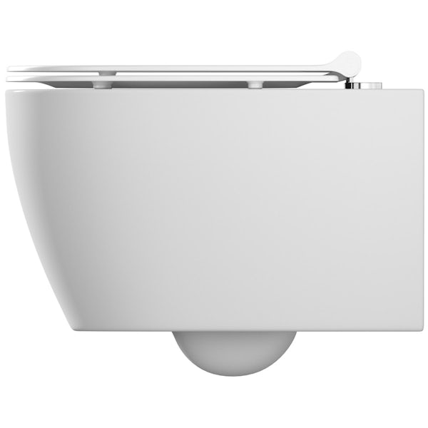 Mode Harrison wall hung toilet with soft close slim seat