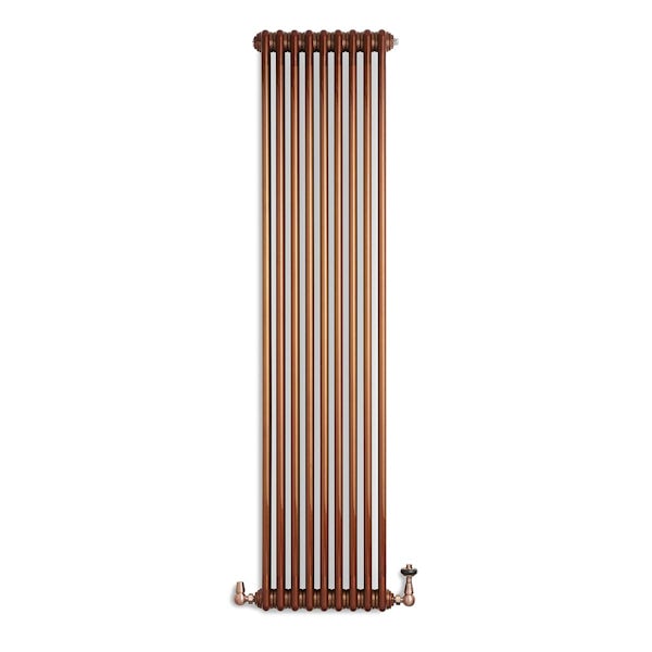 Terma Colorado 3 column vertical radiator copper lacquer