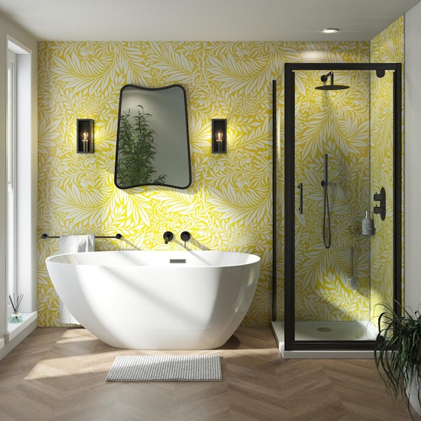 Showerwall acrylic fern mustard