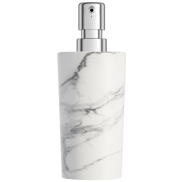 Showerdrape Athena marble soap dispenser